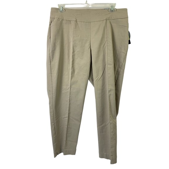 Westbound Women's Tan Ankle Pants - Picture 1 of 7